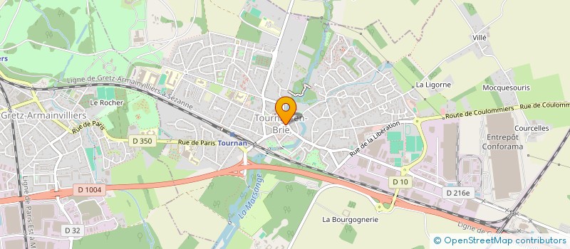 localisation de l'entreprise SCI MYLHAN  GRETZ-ARMAINVILLIERS