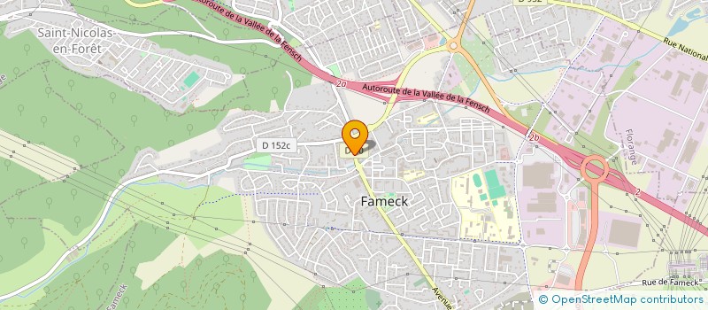 localisation de l'entreprise SCI MYLO  FAMECK