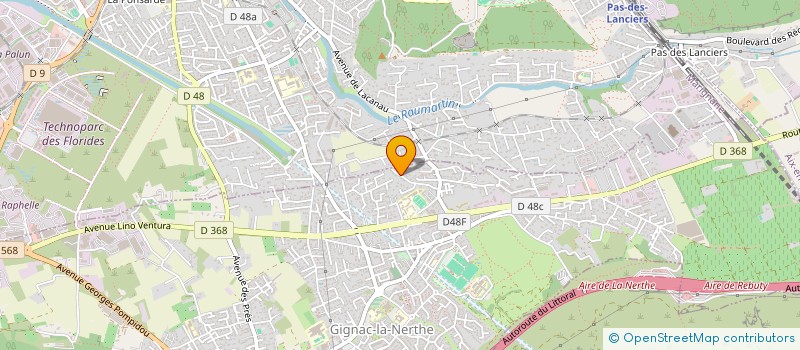 localisation de l'entreprise SCI MYLOK  GIGNAC-LA-NERTHE