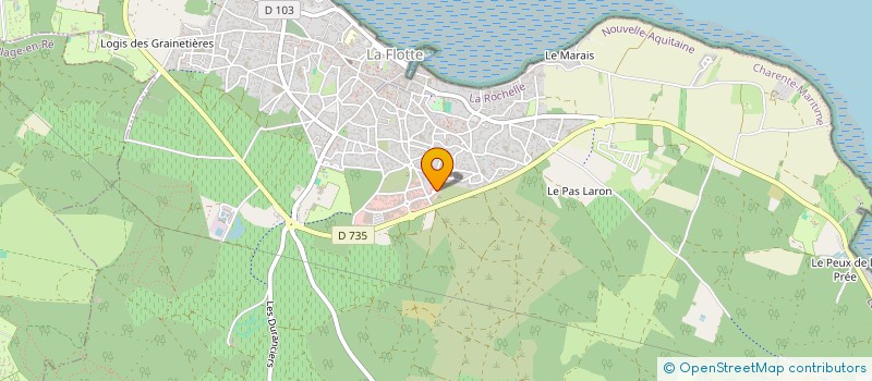 localisation de l'entreprise SCI MYLOLYSES  LA FLOTTE