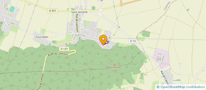 localisation de l'entreprise SCI MYLVET  CATENOY