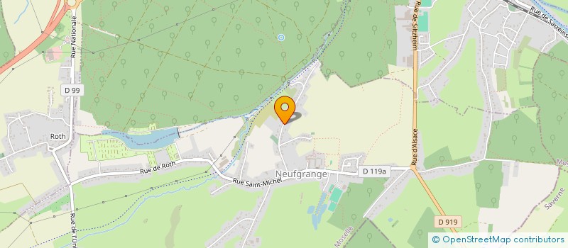 localisation de l'entreprise SCI MYME  NEUFGRANGE