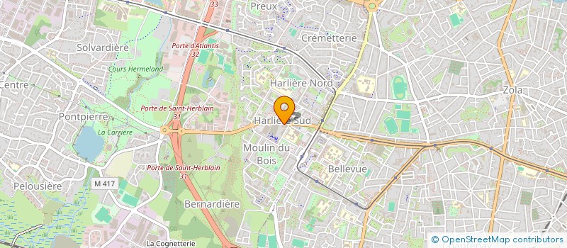 localisation de l'entreprise SCI MYMELODIE  SAINT-HERBLAIN