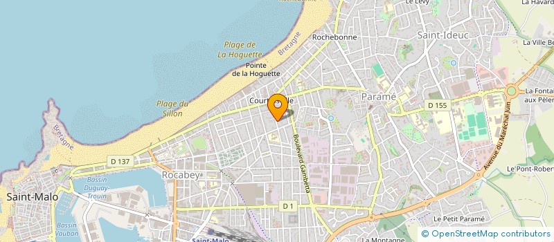 localisation de l'entreprise SCI MYNAPIERRE  SAINT-MALO