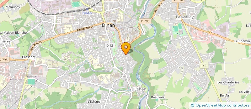 localisation de l'entreprise SCI MYNIME  DINAN