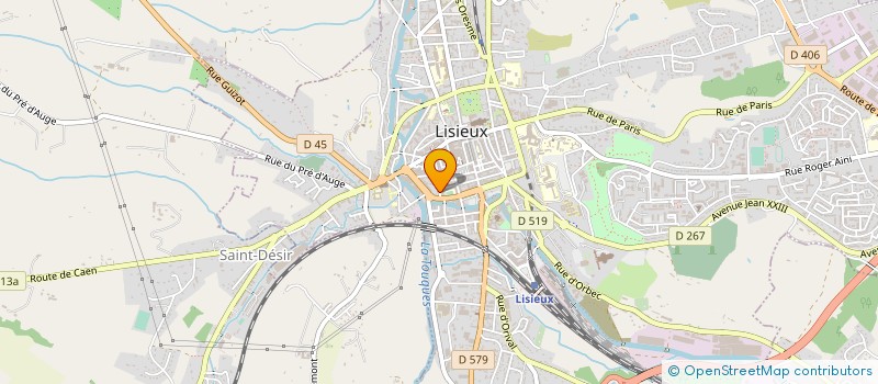 localisation de l'entreprise SCI MYNOS à LISIEUX