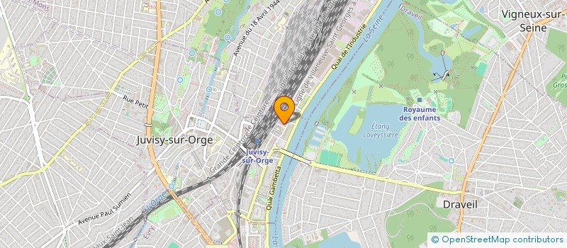 localisation de l'entreprise SCI MYON  JUVISY-SUR-ORGE