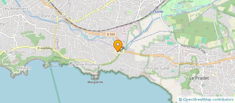 localisation de l'entreprise SCI MYOSOTIS  LA GARDE