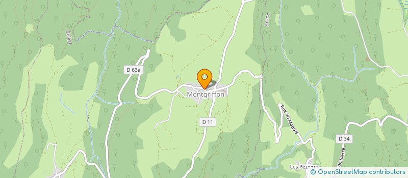 localisation de l'entreprise SCI MYOSOTIS  NIVOLLET-MONTGRIFFON