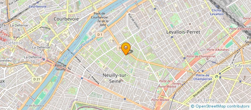 localisation de l'entreprise SCI MYOSOTIS SERVANCE à NEUILLY-SUR-SEINE