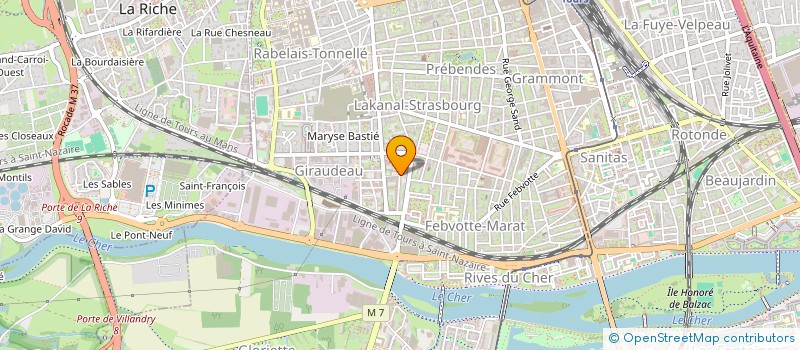 localisation de l'entreprise SCI MYPC  TOURS
