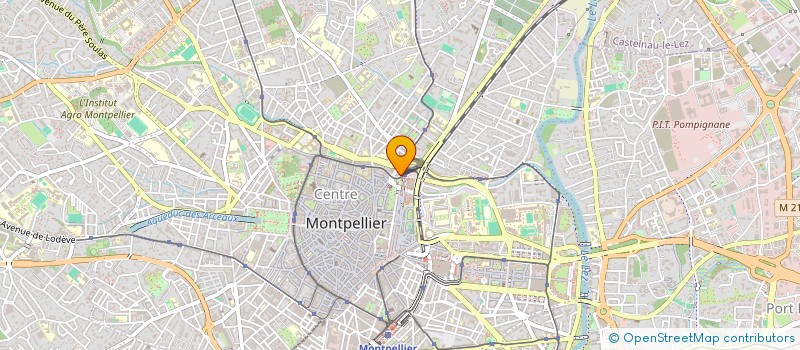 localisation de l'entreprise SCI MYPHICO à MONTPELLIER