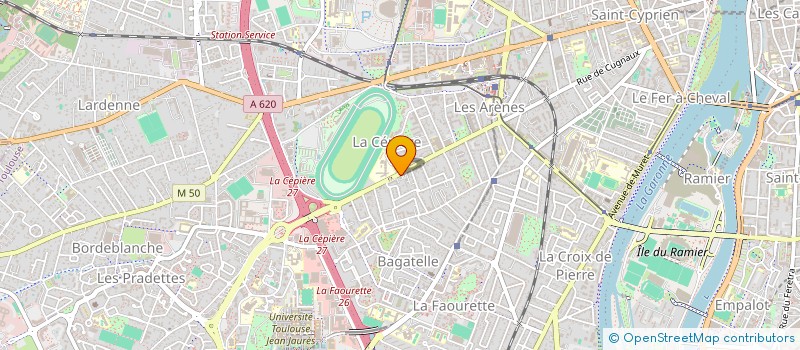 localisation de l'entreprise SCI MYR à TOULOUSE