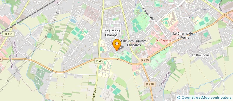 localisation de l'entreprise SCI MYRET à CHATEAUROUX