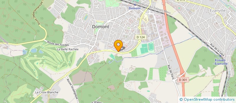 localisation de l'entreprise SCI MYRHA  DOMONT