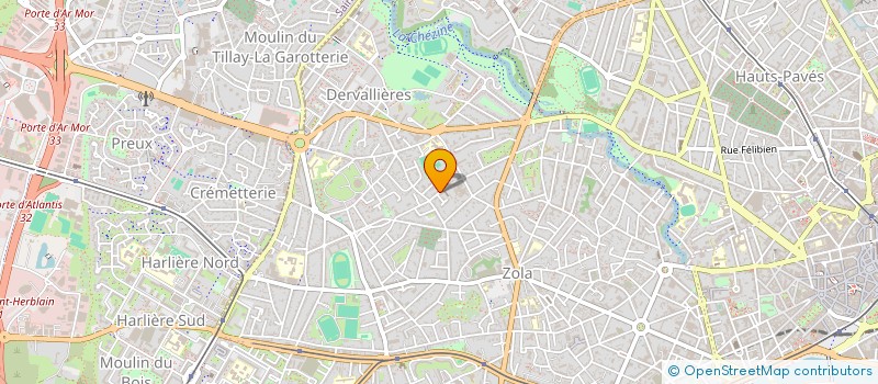 localisation de l'entreprise SCI MYRHA  NANTES