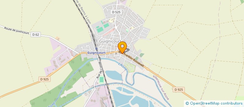 localisation de l'entreprise SCI MYRIA  VILLENEUVE-SUR-AISNE