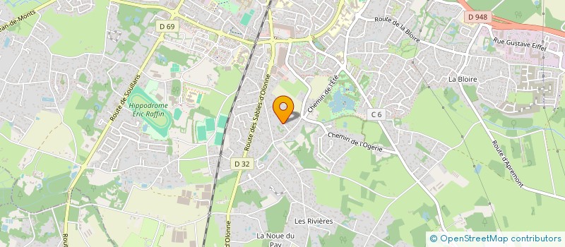 localisation de l'entreprise SCI MYRIADES à CHALLANS
