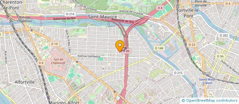 localisation de l'entreprise SCI MYRIAM à MAISONS-ALFORT