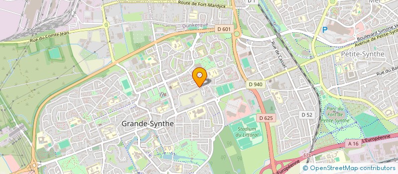 localisation de l'entreprise SCI MYRIAM à DUNKERQUE