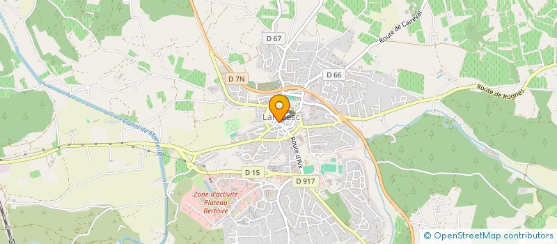 localisation de l'entreprise SCI MYRIAM  LAMBESC