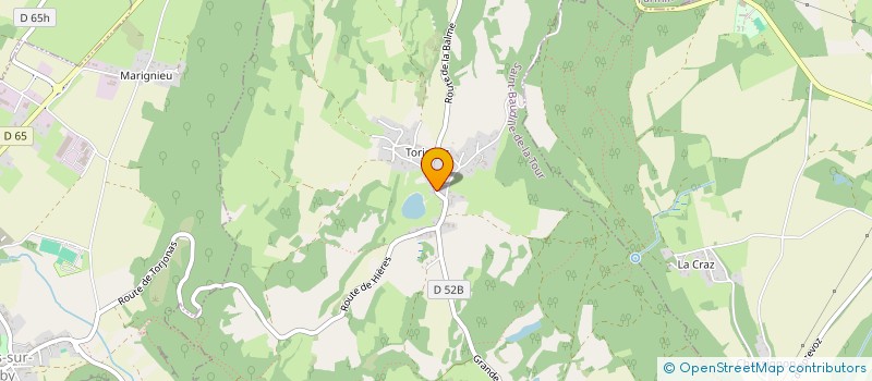 localisation de l'entreprise SCI MYRIAM  SAINT-BAUDILLE-DE-LA-TOUR