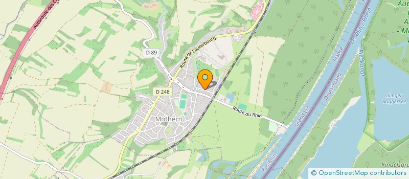 localisation de l'entreprise SCI MYRIS  MOTHERN