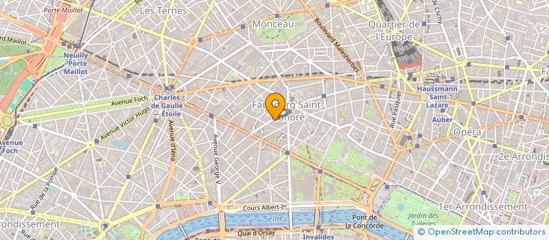 localisation de l'entreprise SCI MYRON HERRICK  PARIS