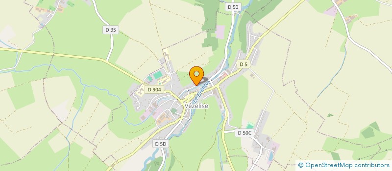 localisation de l'entreprise SCI MYRTILLE  VEZELISE