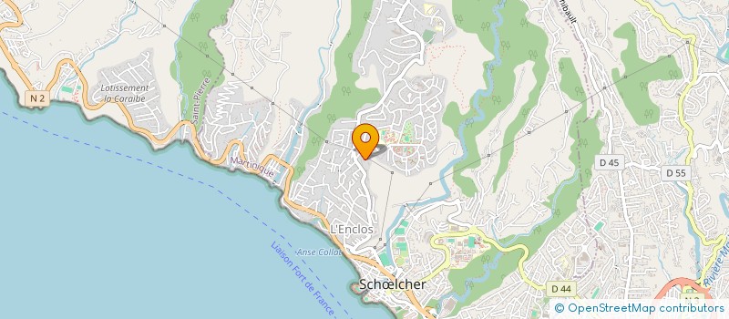 localisation de l'entreprise SCI MYRTUNSAN à SCHOELCHER