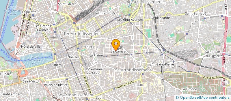 localisation de l'entreprise SCI MYS à MARSEILLE