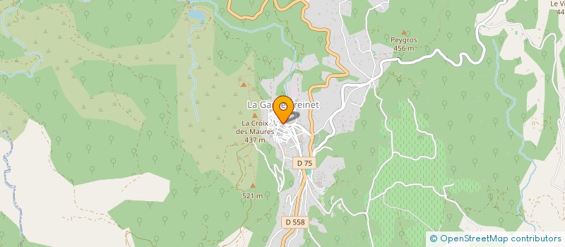 localisation de l'entreprise SCI MYSAN  LA GARDE-FREINET