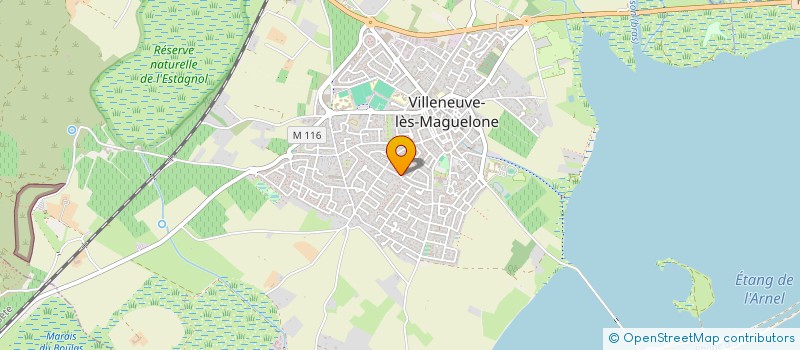 localisation de l'entreprise SCI MYSO à VILLENEUVE-LES-MAGUELONE