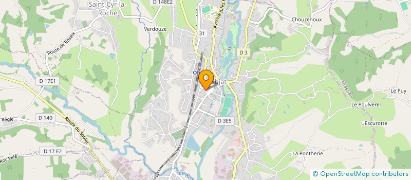 localisation de l'entreprise SCI MYTHILE  SAINT-SOLVE