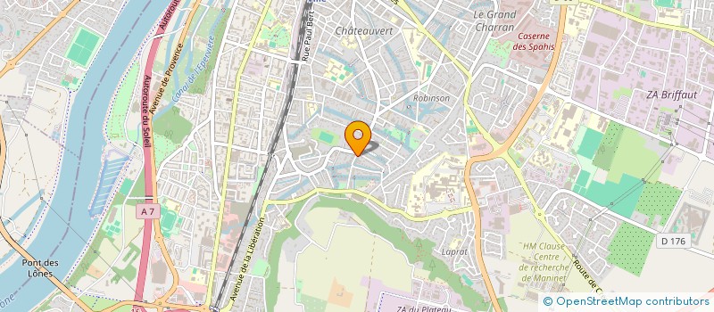 localisation de l'entreprise SCI MYTILIA à VALENCE