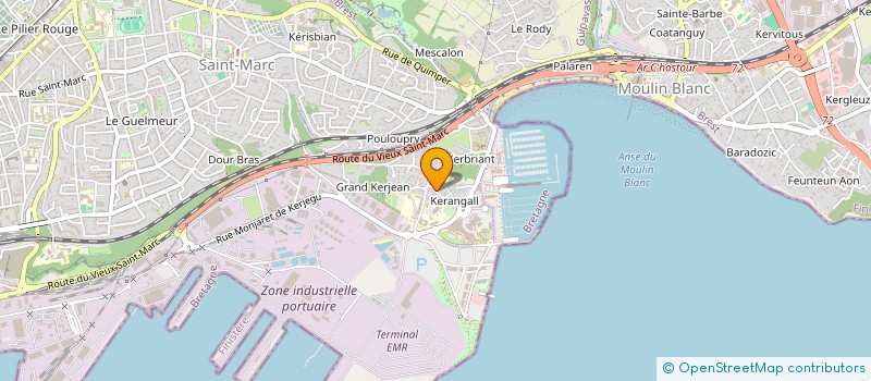 localisation de l'entreprise SCI MYTY  BREST