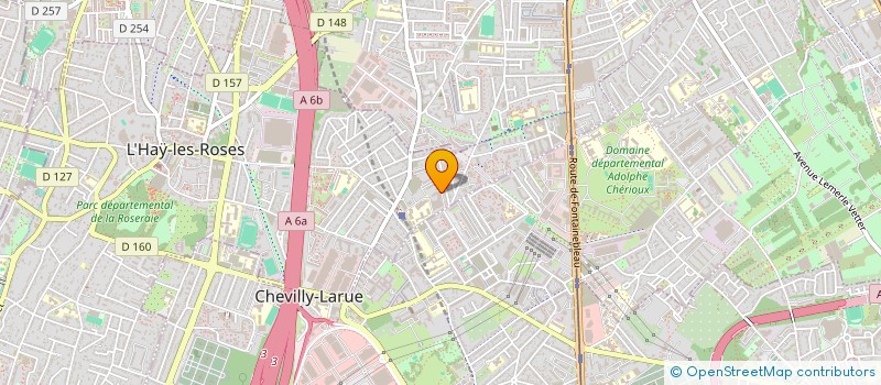 localisation de l'entreprise SCI MYY 786 ET FILS  L'HAY-LES-ROSES