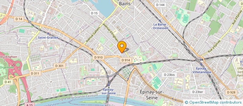 localisation de l'entreprise SCI MZED à EPINAY-SUR-SEINE