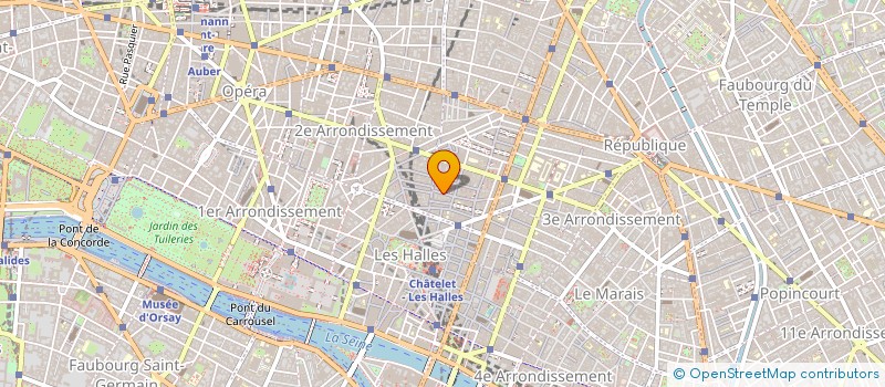 localisation de l'entreprise SCI MZH  PARIS