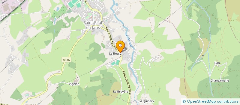 localisation de l'entreprise SCI MZK  SAINT-PAUL-EN-JAREZ