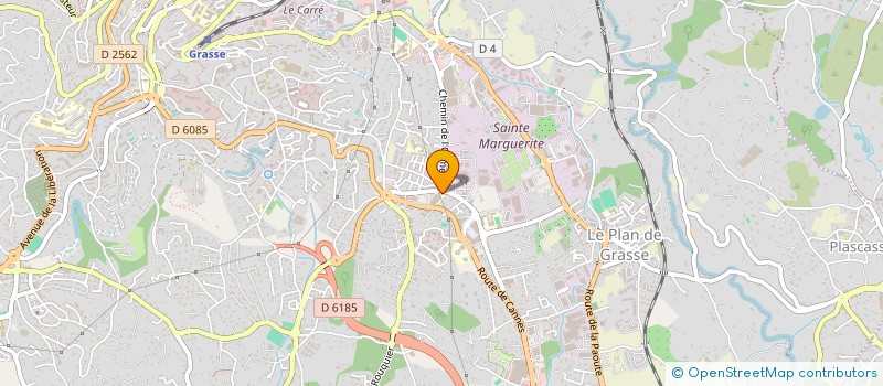 localisation de l'entreprise SCI N 1 NICE ARENAS QUADRA à GRASSE
