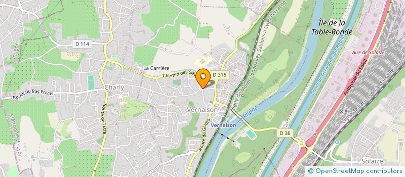 localisation de l'entreprise SCI N 14 LOCATION  CHARLY