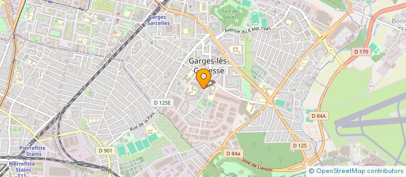 localisation de l'entreprise SCI N&A AVENIR à GARGES-LES-GONESSE