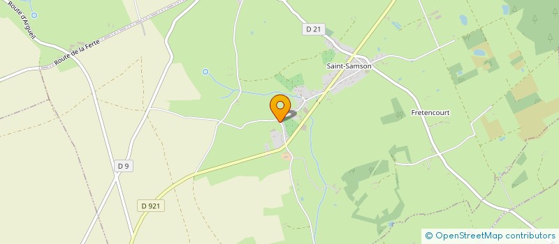 localisation de l'entreprise SCI N'ANOU  LA FERTE-SAINT-SAMSON