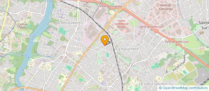localisation de l'entreprise SCI N.B.B à NANTES