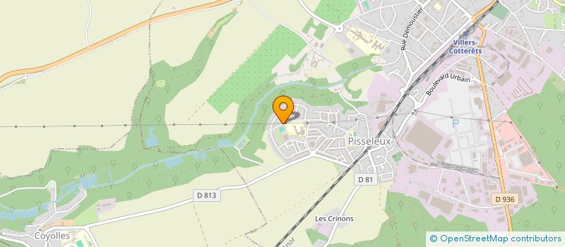 localisation de l'entreprise SCI N.B.P à VILLERS-COTTERETS