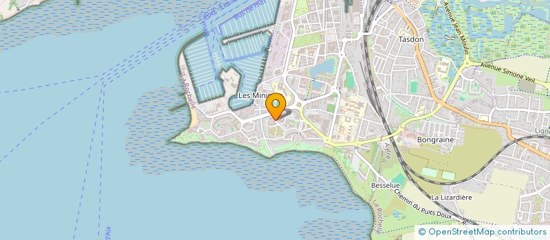 localisation de l'entreprise SCI N.B.S.  LA ROCHELLE