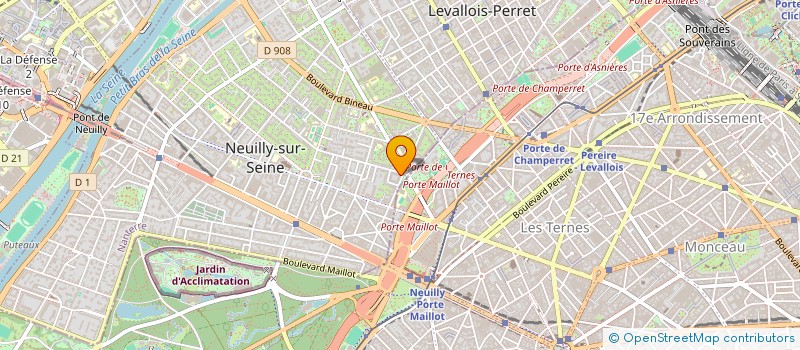 localisation de l'entreprise SCI N&B SAINT GEORGES à NEUILLY-SUR-SEINE