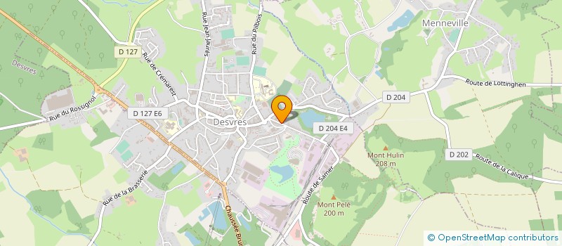 localisation de l'entreprise SCI N.C.E.  DESVRES