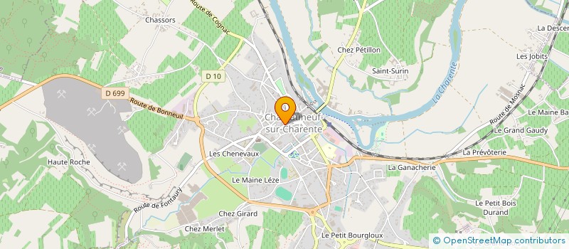 localisation de l'entreprise SCI N.C.G. à CHATEAUNEUF-SUR-CHARENTE